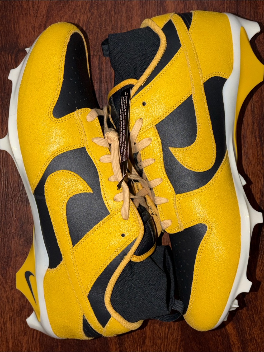 Nike Men's Alpha Menace 4 Dunk Football Cleats size 15